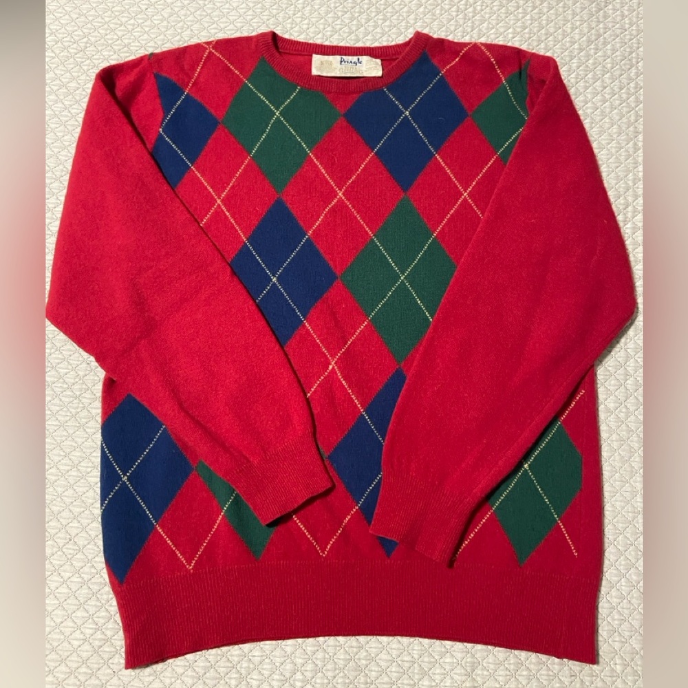 Classic Red wool Pringle of Scotland sweater